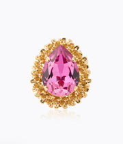 Classic Gemma Dark Rose Ring