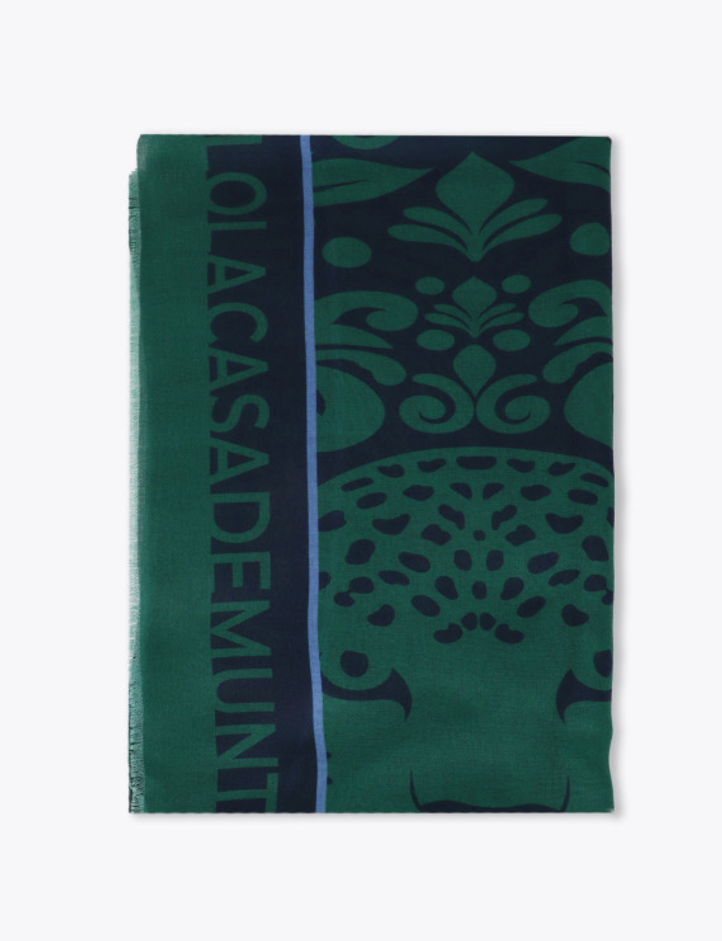 Willa Blue Print Scarf