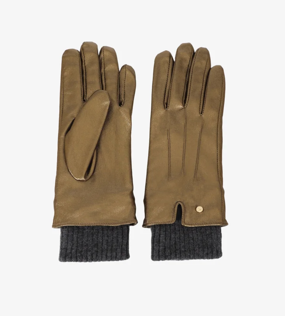 Lyra Gold Metallic Glove