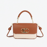 Gracie Two-Tone Crossbody Bag
