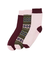Helen Pink Barbour Sock Giftset