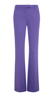 Maya Purple Bootcut Trousers