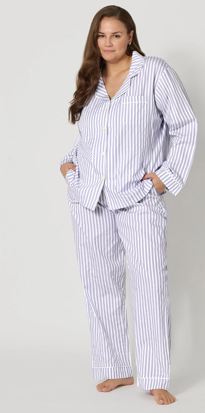 Casey Classic Stripe Pyjama Set