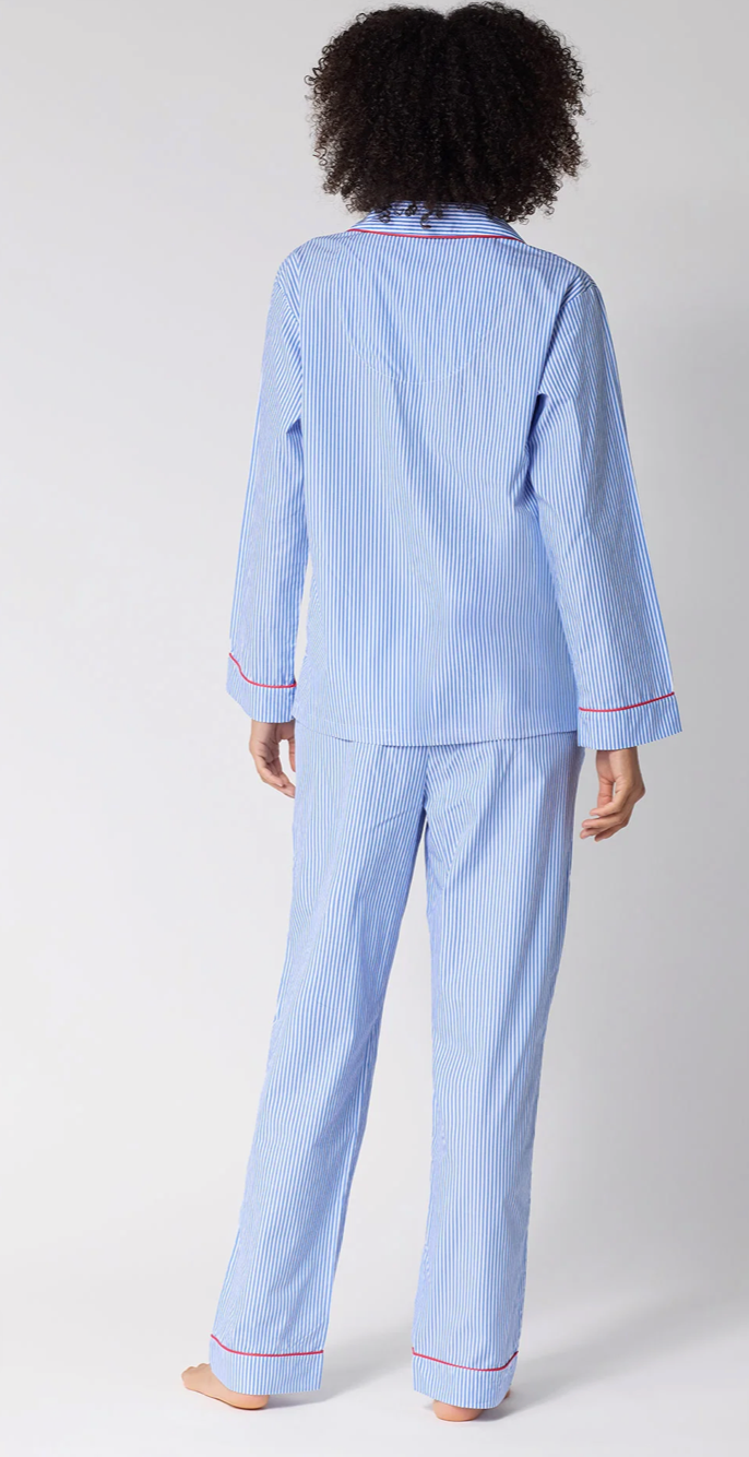 Ciara French Stripe Pyjama Set