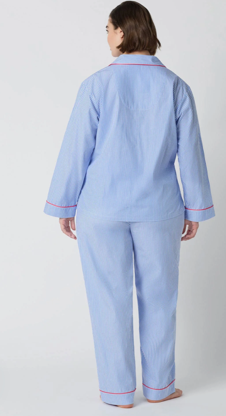Ciara French Stripe Pyjama Set