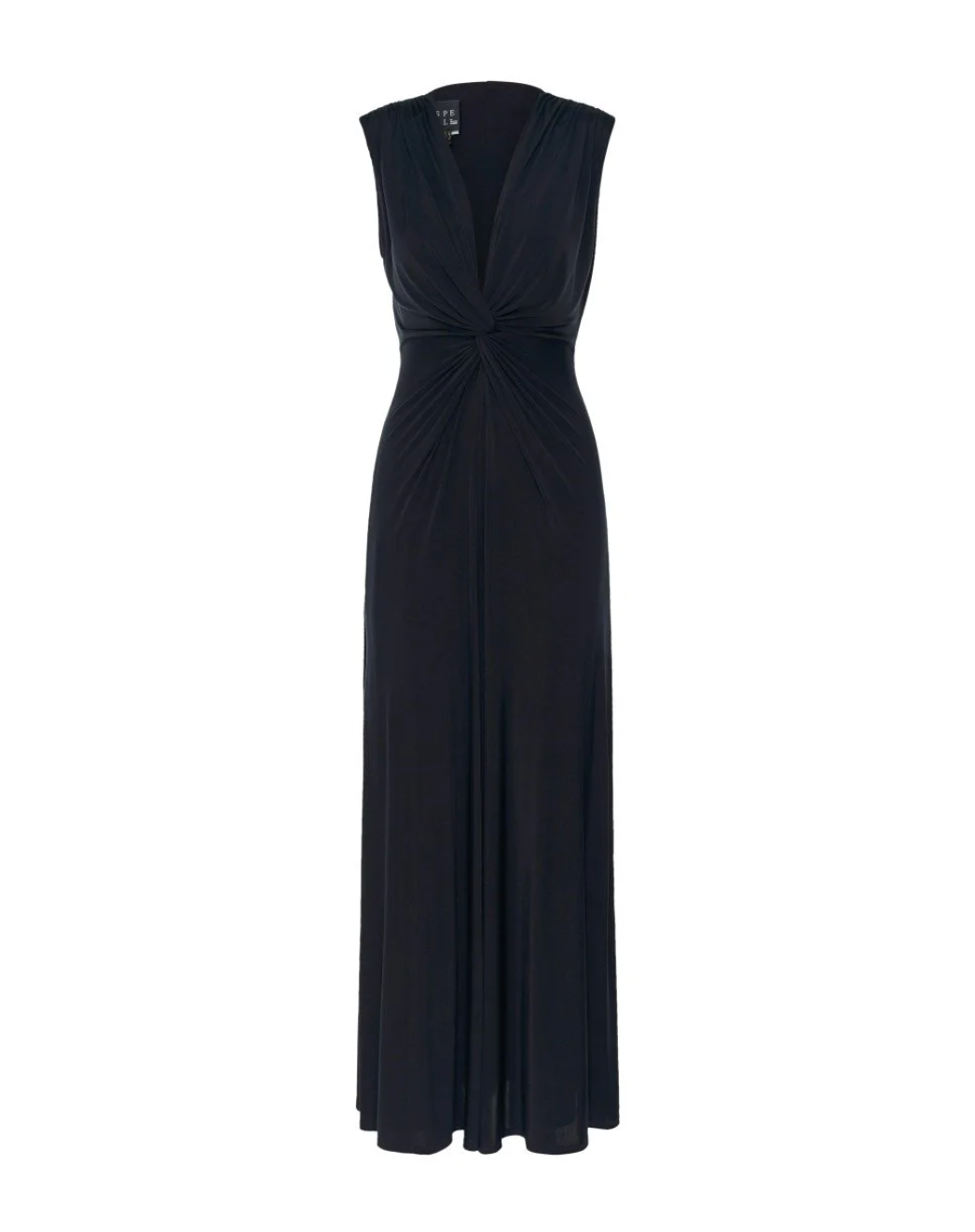 Raven Black Knot & Slit Dress