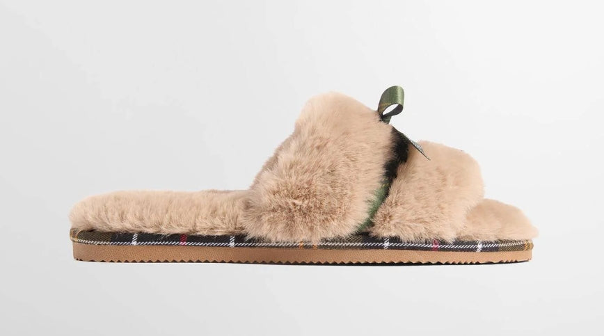 Eleanora Taupe Barbour Slipper