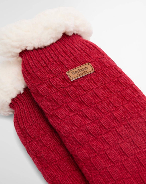 Barbour Cable Knit Lounge Socks