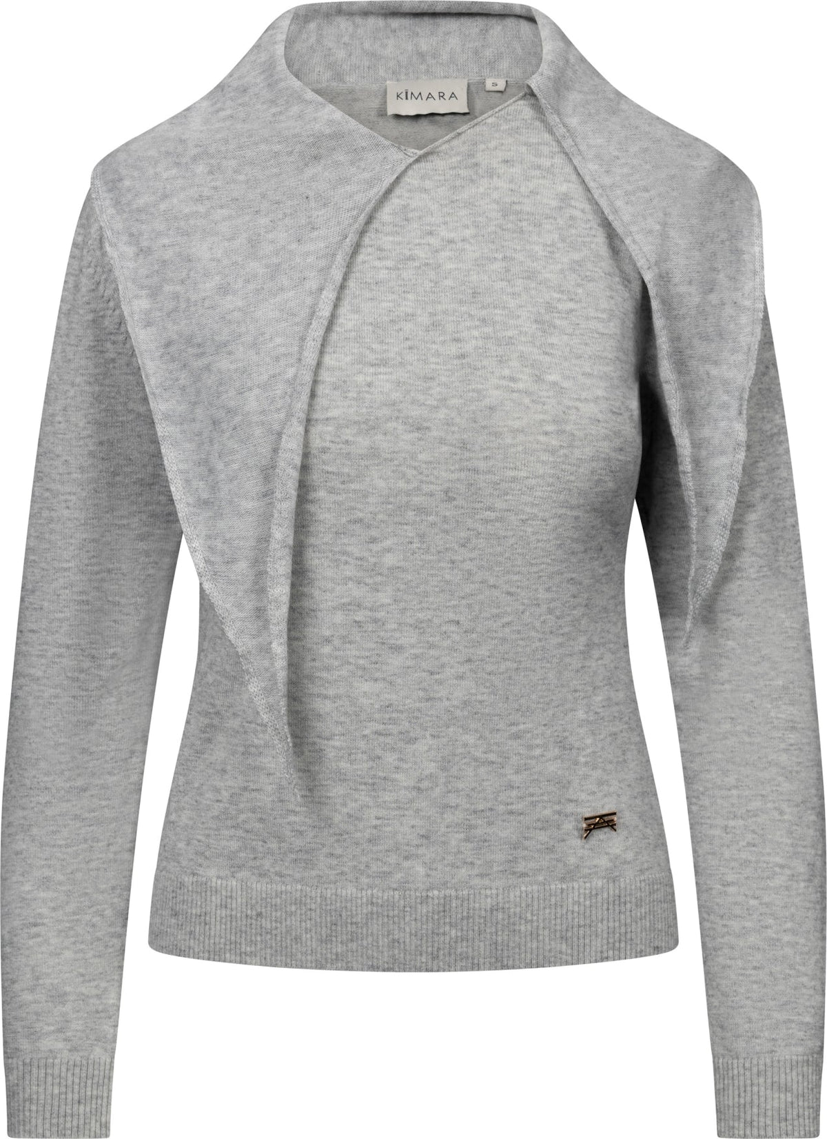 Suus Light Grey Knit Top