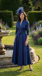 Alaya Navy Blue Dress