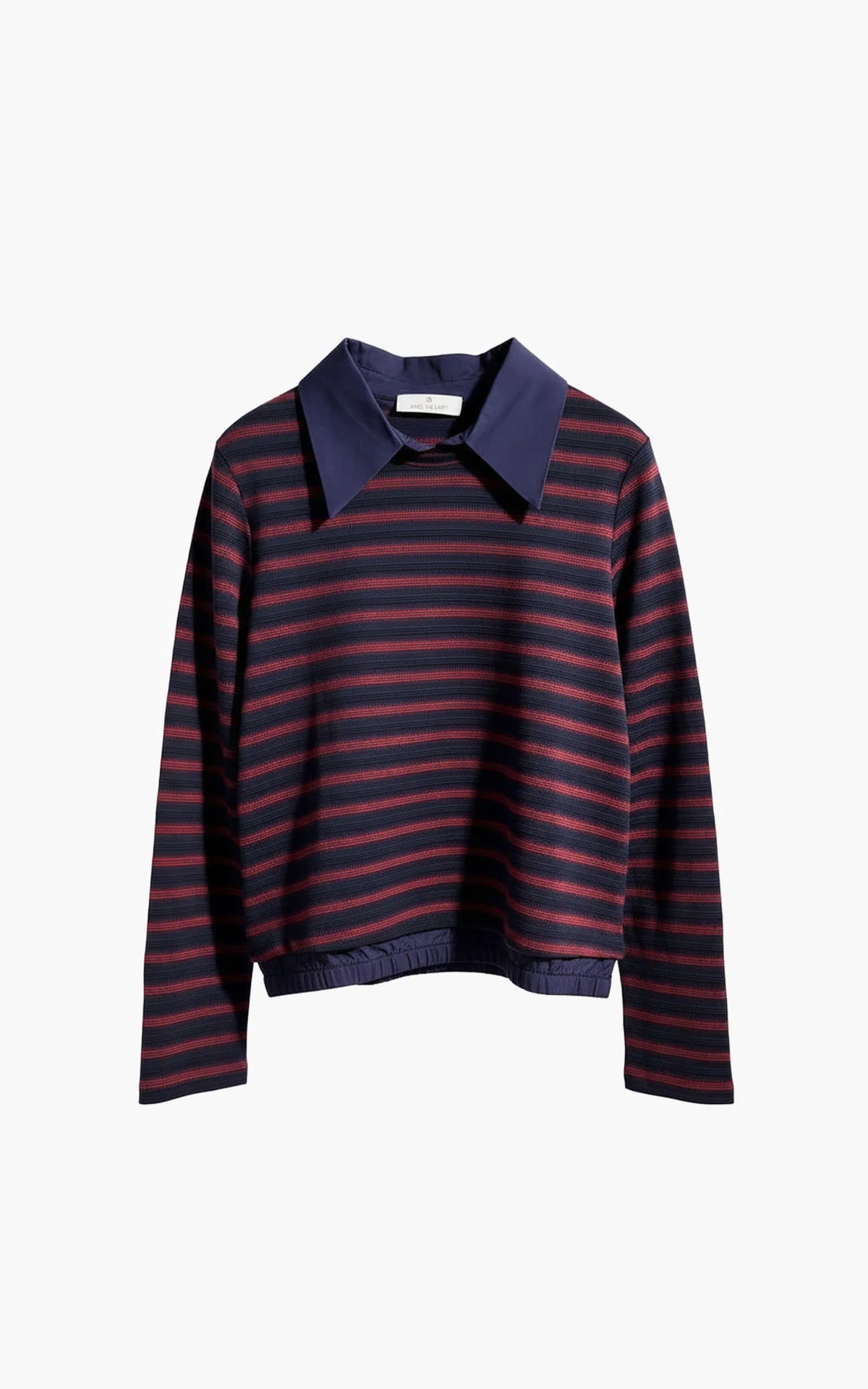Washington Navy/Burgundy Striped Sweater