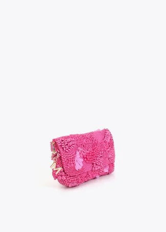 Lottie Pink Bead Bag
