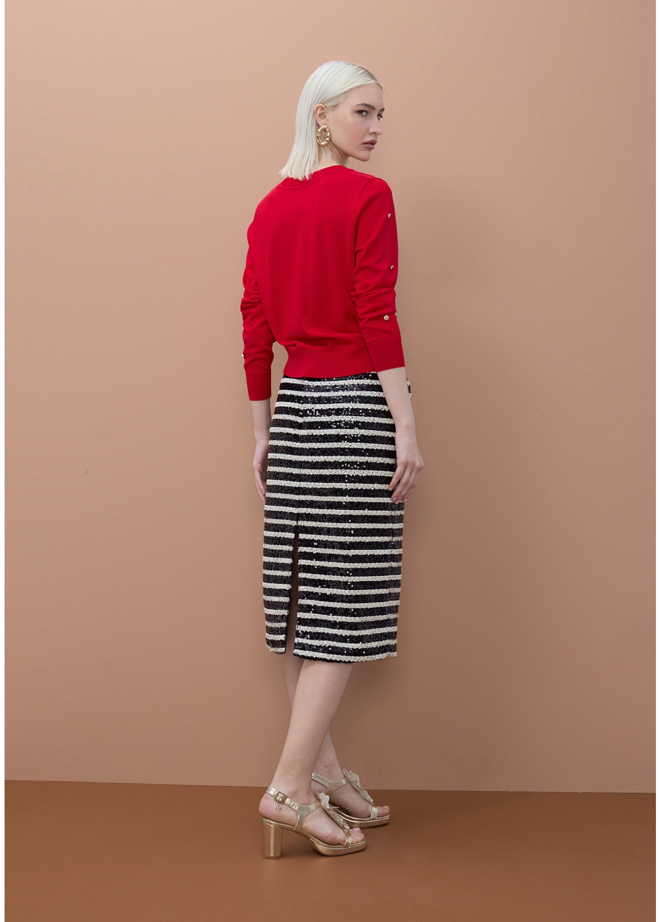 Kaia Red Cardigan