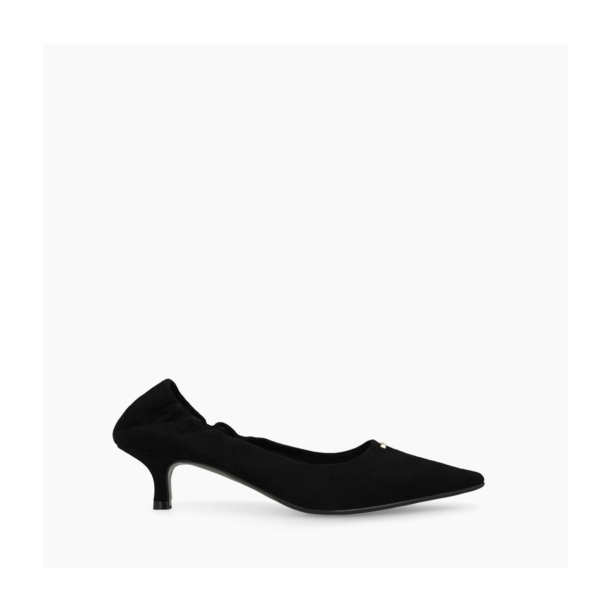 Lodi Chanty Black Kitten Heel