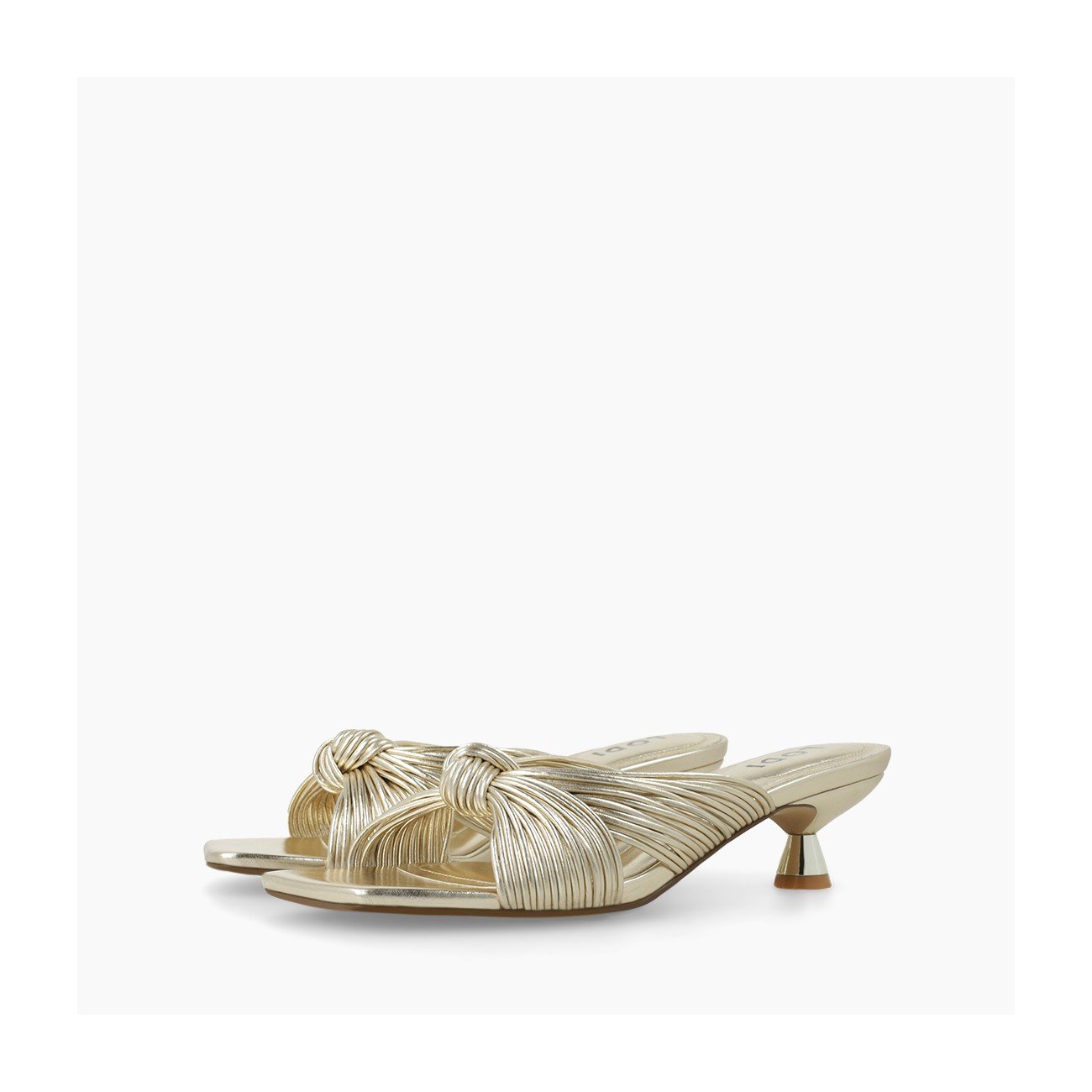 Lodi Adenia Gold Low Heel