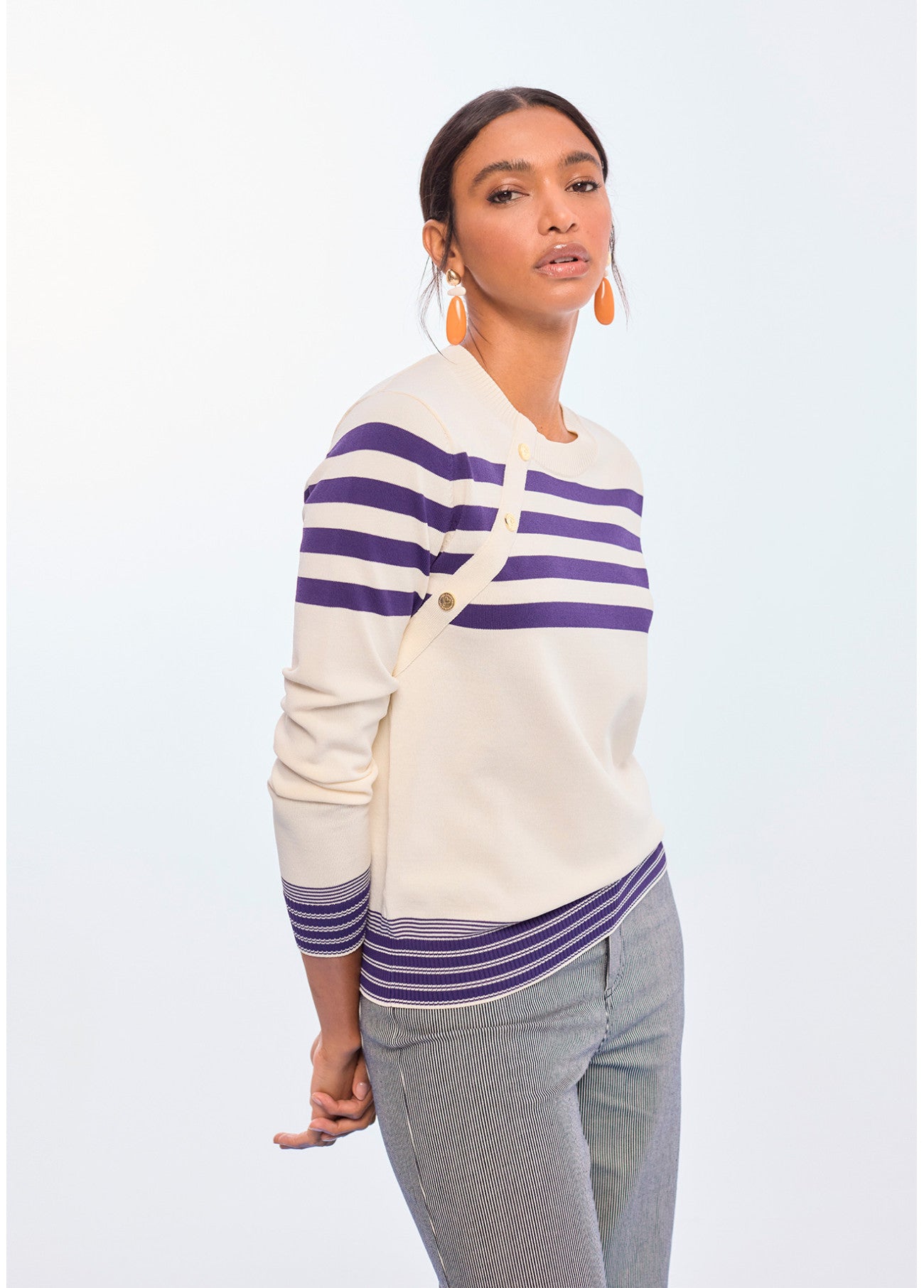 Ivy Knit Sailor Sweater