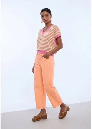 Coral Carrot Jeans