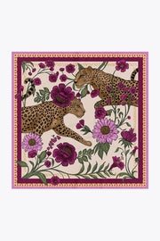 Rosie Tigers and Flowers Scarf