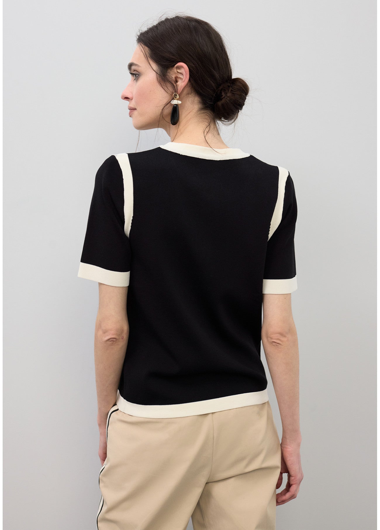 Liv Black Cardigan Top