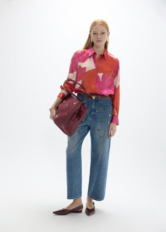 Margot Multi-Colour Studded Blue Jean