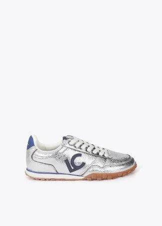 Metalic Silver Trainers