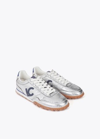 Metalic Silver Trainers