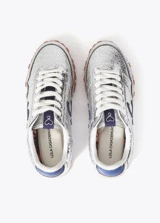 Metalic Silver Trainers