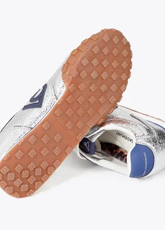 Metalic Silver Trainers