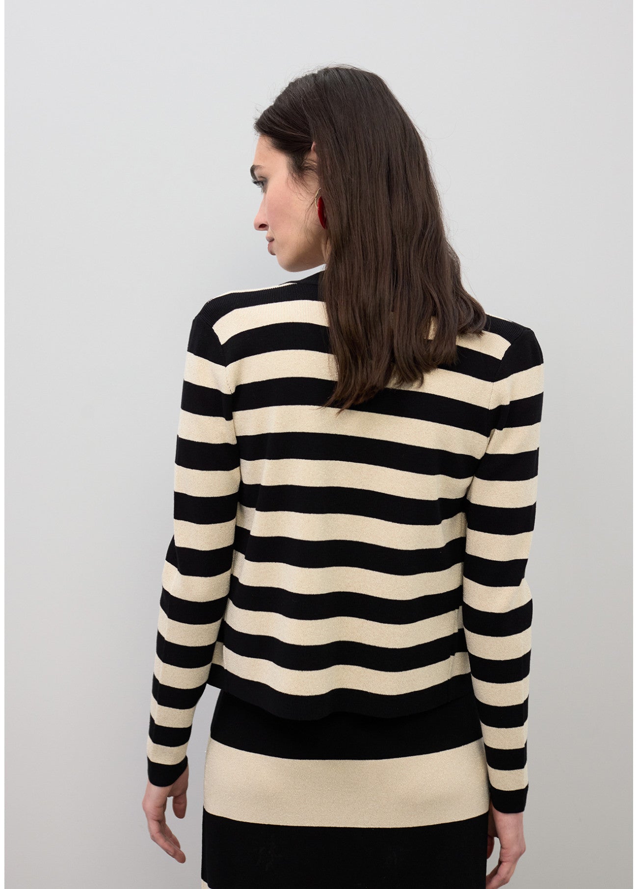 Blair Striped Cardigan